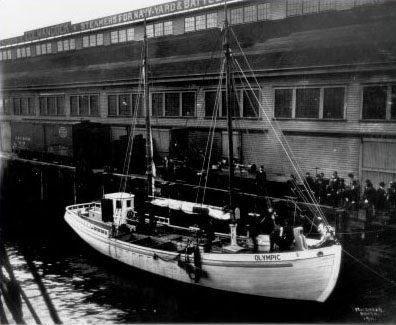Planking Halibut Schooner FV Olympic
